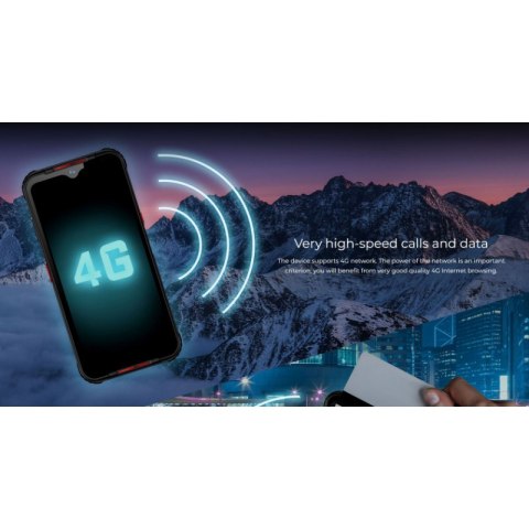 Energizer HardCase H620S - Smartfon pancerny rugged 4GB RAM 64GB 6,2" 4G LTE Dual Sim EU (Czarny)