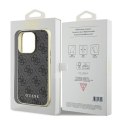 Guess 4G Charms Collection - Etui iPhone 15 Pro (szary)