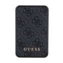 Guess 4G Leather Metal Logo - Power Bank 10000 mAh 18W (czarny)
