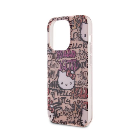 Hello Kitty IML Tags Graffiti - Etui iPhone 14 Pro (różowy)