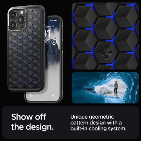 Spigen Cryo Armor - Etui do iPhone 15 Pro Max (Cryo Blue)