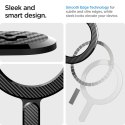 Spigen OneTap Ring Magnetic MagSafe Plate - Uniwersalny pierścień magnetyczny na etui / smartfona (Carbon)
