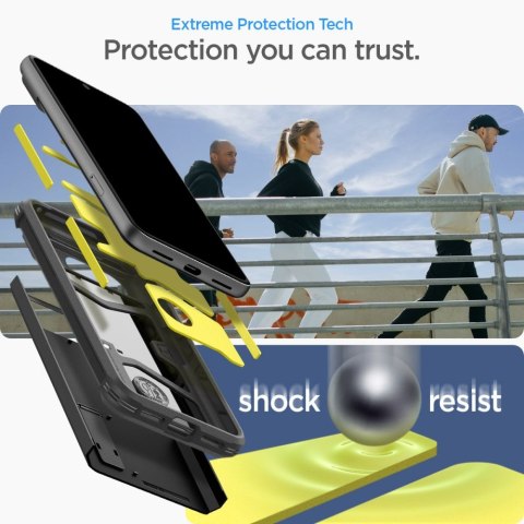 Spigen Tough Armor - Etui do Google Pixel 8 (Czarny)