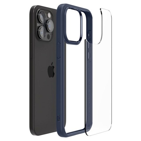 Spigen Ultra Hybrid - Etui do iPhone 15 Pro Max (Granatowy)