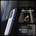 Spigen Ultra Hybrid - Etui do iPhone 15 Pro Max (Granatowy)