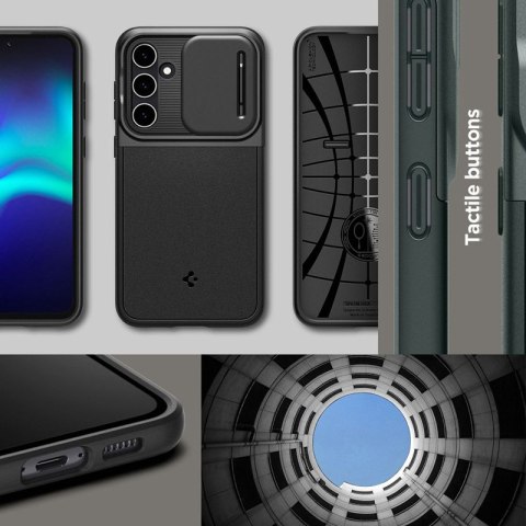 Spigen Optik Armor - Etui do Samsung Galaxy S23 FE (Abyss Green)
