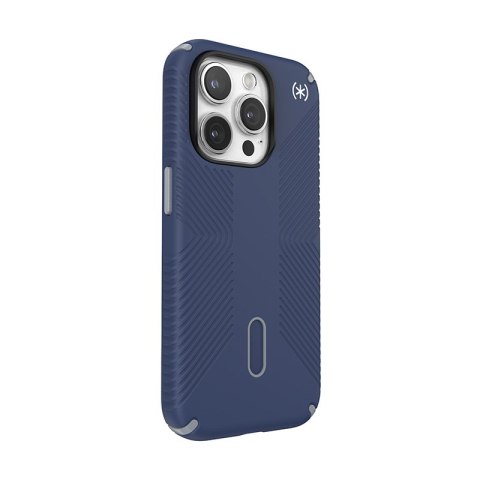 Speck Presidio2 Grip ClickLock & MagSafe - Etui iPhone 15 Pro (Coastal Blue / Dust Grey)