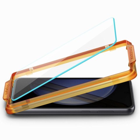 Spigen Alm Glas.TR 2-Pack - Szkło hartowane do Samsung Galaxy S23 FE (2 szt.) (Clear)