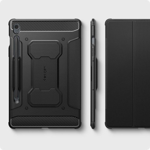 Spigen Rugged Armor Pro - Etui do Samsung Galaxy Tab S10 Lite / Tab S9 FE 10.9" X400 / X406B / X510 / X516B (Czarny)