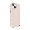 Speck Presidio2 Grip - Etui iPhone 16e / iPhone 15 / iPhone 14 / iPhone 13 (Bleached Bone / Heirloom Gold / Hazel Brown)
