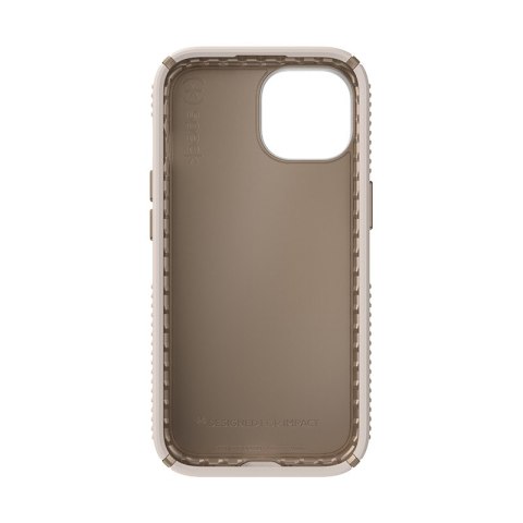 Speck Presidio2 Grip - Etui iPhone 16e / iPhone 15 / iPhone 14 / iPhone 13 (Bleached Bone / Heirloom Gold / Hazel Brown)