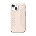 Speck Presidio2 Grip - Etui iPhone 16e / iPhone 15 / iPhone 14 / iPhone 13 (Bleached Bone / Heirloom Gold / Hazel Brown)