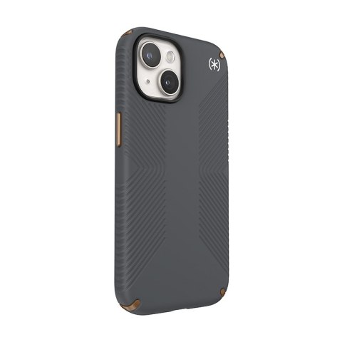 Speck Presidio2 Grip - Etui iPhone 17e / 16e / 15 / 14 / 13 (Charcoal Grey / Cool Bronze / White)