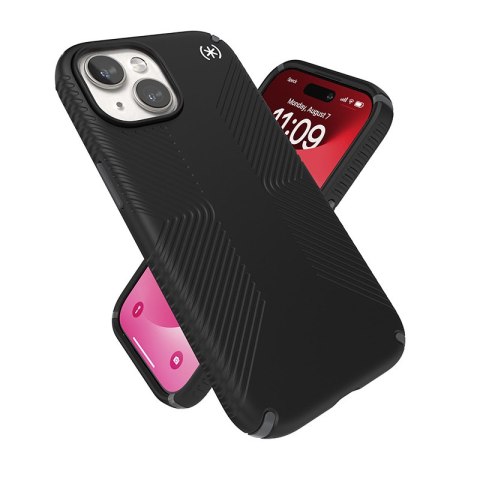 Speck Presidio2 Grip Magsafe - Etui iPhone 17e / 16e / 15 / 14 / 13 (Black / Slate Grey / White)