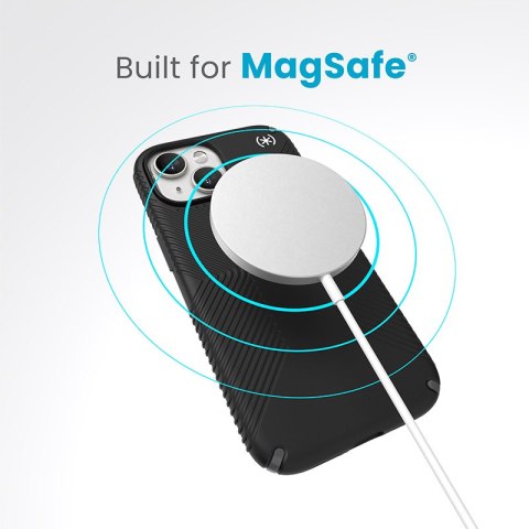 Speck Presidio2 Grip Magsafe - Etui iPhone 17e / 16e / 15 / 14 / 13 (Black / Slate Grey / White)