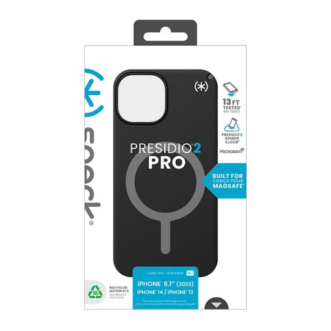 Speck Presidio2 Pro Magsafe - Etui iPhone 16e / iPhone 15 / iPhone 14 / iPhone 13 (Black / Slate Grey / White)