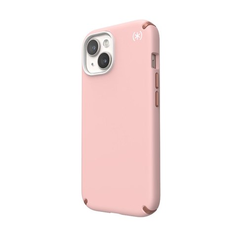 Speck Presidio2 Pro Magsafe - Etui iPhone 17e / 16e / 15 / 14 / 13 (Dahlia Pink / Rose Copper / White)