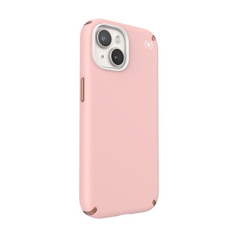 Speck Presidio2 Pro Magsafe - Etui iPhone 17e / 16e / 15 / 14 / 13 (Dahlia Pink / Rose Copper / White)