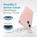 Speck Presidio2 Pro Magsafe - Etui iPhone 17e / 16e / 15 / 14 / 13 (Dahlia Pink / Rose Copper / White)