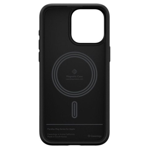 Spigen Caseology Parallax Mag MagSafe - Etui do iPhone 15 Pro (Matte Black)