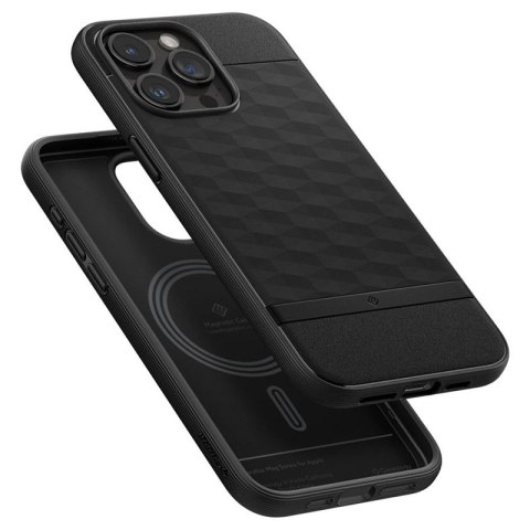 Spigen Caseology Parallax Mag MagSafe - Etui do iPhone 15 Pro (Matte Black)
