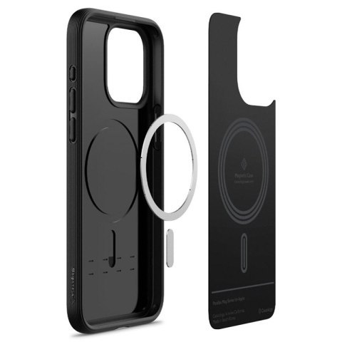 Spigen Caseology Parallax Mag MagSafe - Etui do iPhone 15 Pro (Matte Black)
