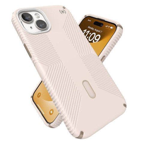 Speck Presidio2 Grip ClickLock & Magsafe - Etui iPhone 15 Plus / iPhone 14 Plus (Bleached Bone / Heirloom Gold / Hazel Brown)