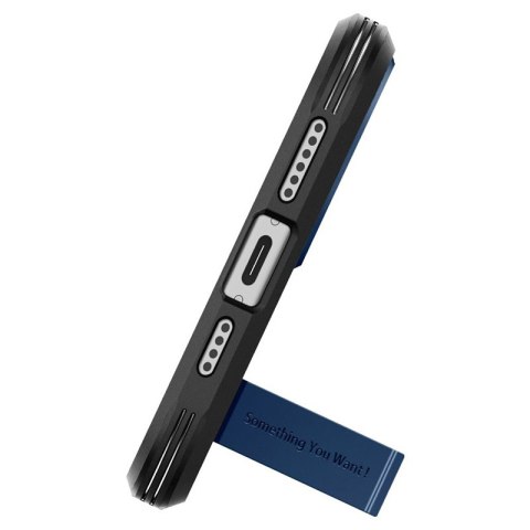Spigen Tough Armor Mag MagSafe - Etui do iPhone 15 (Navy Blue)