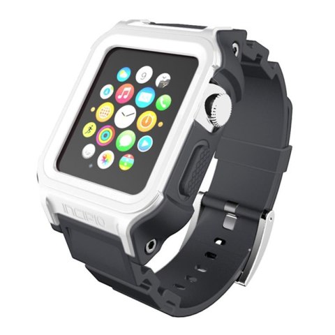 Incipio Octane Strap - Pancerny pasek do Apple Watch, obudowa 38/40/41 mm (biały/szary)