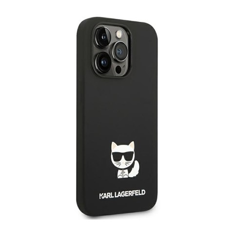 Karl Lagerfeld Choupette Body - Etui iPhone 14 Pro Max (czarny)