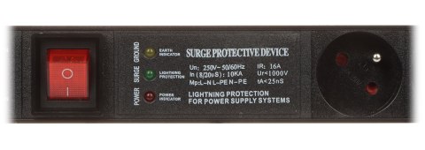 LISTWA ZASILAJĄCA PD-6/R-SPD-3L