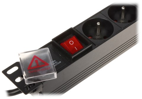 LISTWA ZASILAJĄCA PD-8/R-IEC 1.8 m