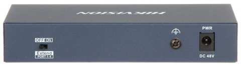 SWITCH POE DS-3E0106P-E/M 4-PORTOWY Hikvision