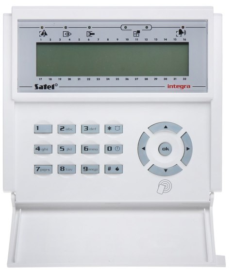 KLAWIATURA DO CENTRALI ALARMOWEJ INT-KLCDR-BL SATEL