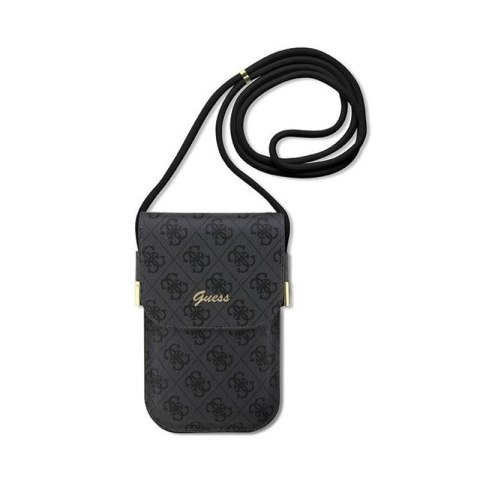 Guess 4G Metal Script Logo - Torebka crossbody na telefon (czarny)