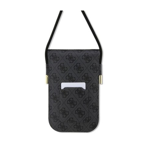 Guess 4G Metal Script Logo - Torebka crossbody na telefon (czarny)