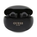 Guess True Wireless Classic EST BT5.3 - Słuchawki TWS + etui ładujące (czarny)