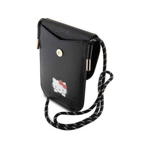 Hello Kitty Leather Daydreaming Cord - Torebka crossbody na telefon (czarny)