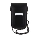 Hello Kitty Leather Hiding Kitty Cord - Torebka crossbody na telefon (czarny)