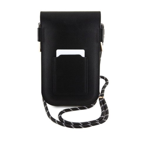 Hello Kitty Leather Hiding Kitty Cord - Torebka crossbody na telefon (czarny)