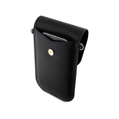 Hello Kitty Leather Metal Logo Chain - Torebka crossbody na telefon (czarny)