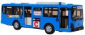 Interaktywny Autobus szkolny dla dzieci 3+ niebieski + Otwierane drzwi + Dźwięki Światła
