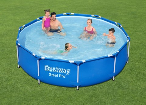 Basen Stelażowy Steel Pro 305x76 BESTWAY Basen Ogrodowy