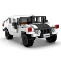 Klocki techniczne CaDA 328 el. Humvee pojazd wojskowy 1:24 dla dzieci 8+