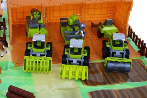 Zestaw małego rolnika dla dzieci 3+ Gospodarstwo + Maszyny rolnicze + Figurki 16 el. Życie na wsi