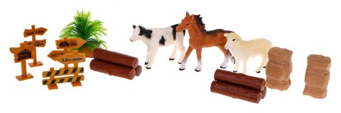 Zestaw małego rolnika dla dzieci 3+ Gospodarstwo + Maszyny rolnicze + Figurki 16 el. Życie na wsi