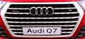 Audi Q7 Quattro S-Line na akumulator Lakier Czerwony SUV + Pilot