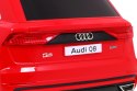 Audi Q8 Lift na akumulator dla dzieci Czerwony SUV + Pilot