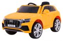 Audi Q8 Lift, SUV na akumulator dla dzieci Żółty + Pilot