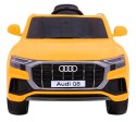 Audi Q8 Lift, SUV na akumulator dla dzieci Żółty + Pilot